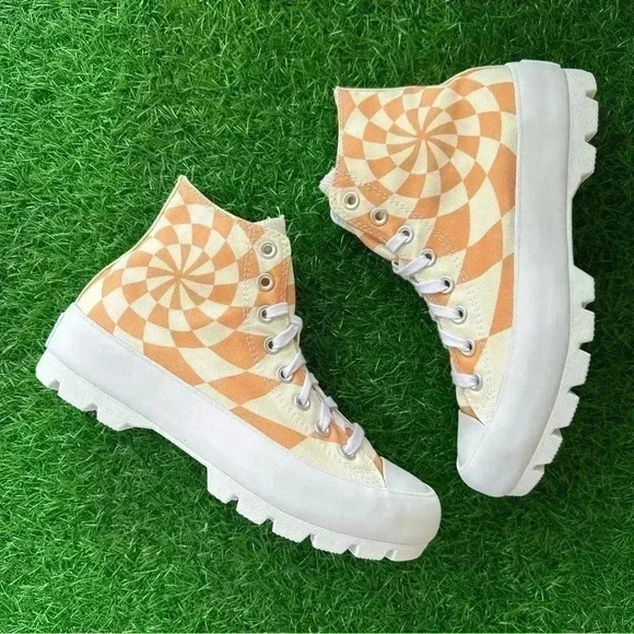 Converse Chuck Taylor All Star Lugged Hi Orange Candy - Picture 5 of 8